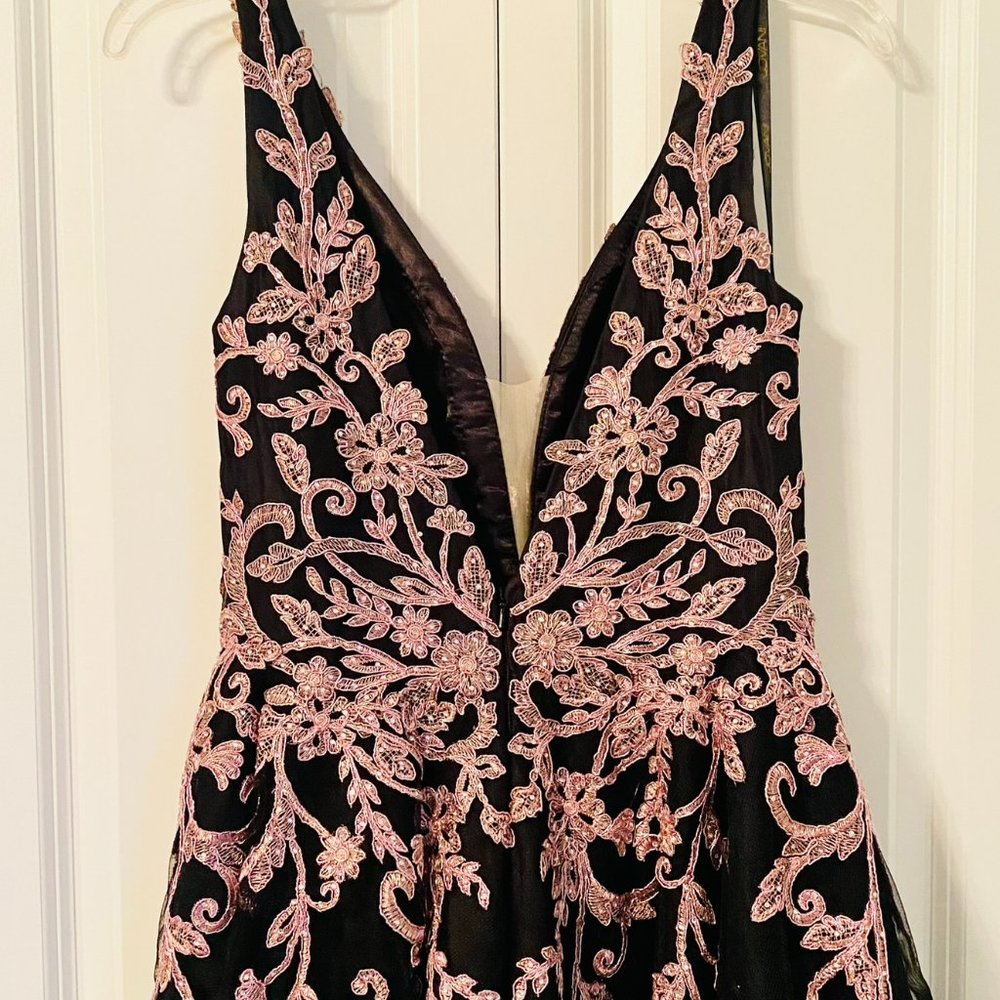 Jovani JVN 2302 Ballgown Prom Dress - Picture 6 of 7